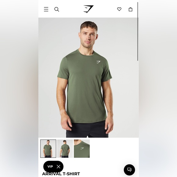 Gymshark Arrival Regular Fit T-Shirt - Picture 2 of 2